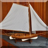 D31. Model ship. 